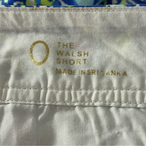 Lilly Pulitzer Shorts The Walsh Women's Blue Yellow Pink Size 0 - Picture 3 of 8